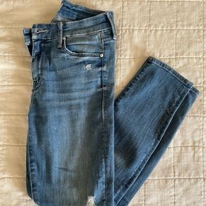 MOTHER Looker Petite Skinny Jeans